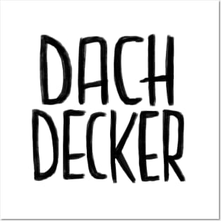 Dachdecker, German, Handwerker Posters and Art